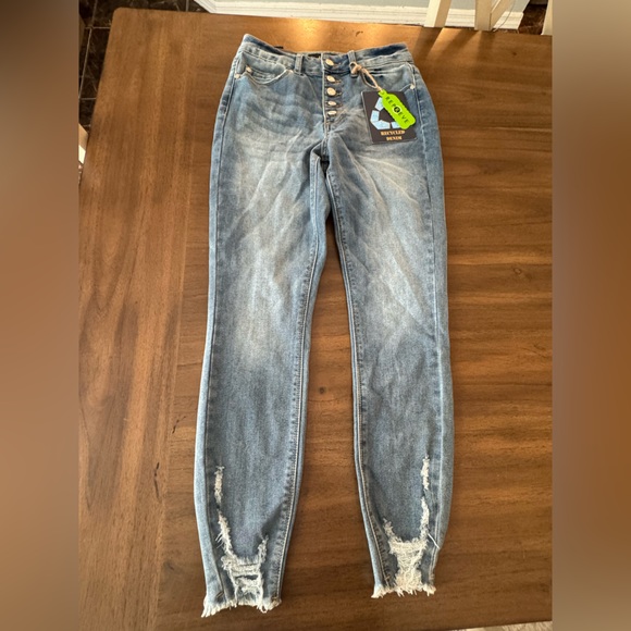 Indigo Rein Ankle Jeans Size 5 - Picture 1 of 9